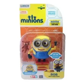 Mondo Toys - Minions 25077 bebaubare und austauschbaren den 13 cm. - 20181 Bob con Teddy Bear
