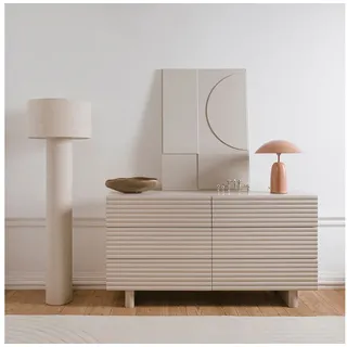 IDIMEX Sideboard TURKU, Sideboard mit 6 Schubladen Push to open modern Kaschmir gelb