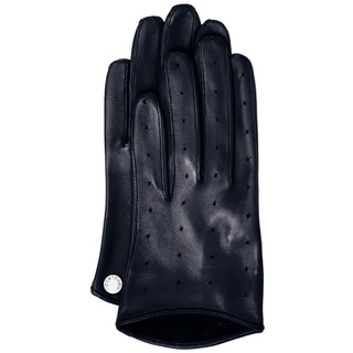 GRETCHEN Lederhandschuhe Summer Gloves mit praktischen Luftlöchern blau 7