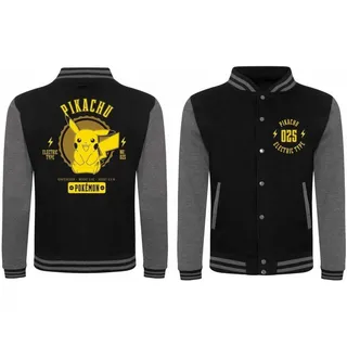 Pokémon Pokemon-Collegiate Pikachu Jacke schwarz XL