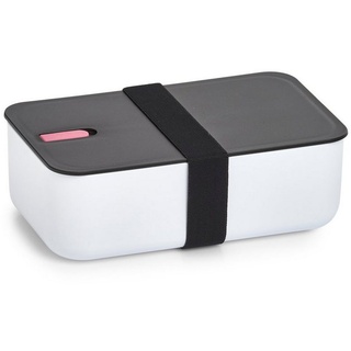 Zeller Present Küchenorganizer-Set »Lunch Box«, Kunststoff, weiß/schwarz/pink, 19 x 12 x 6,5 cm