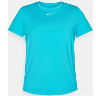 Nike Damen One Classic Dri Fit T Shirt Trainingsshirt türkis M
