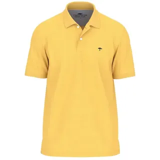 FYNCH-HATTON Poloshirt – Kurzarm Polo unifarben - regular fit - für jeden Anlass gelb S
