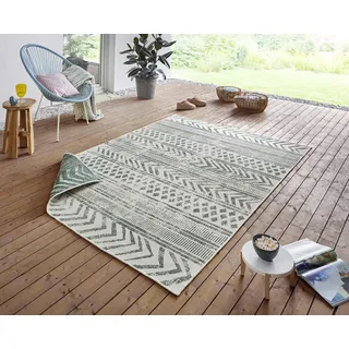 HANSE HOME BIRI Wendeteppich 80 x 150 cm Beige/Grün
