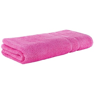 StickandShine Handtuch Handtücher Badetücher Saunatücher Duschtücher Gästehandtücher in Pink zur Wahl 100% Baumwolle 500 GSM 100 x 150 cm Badetuch