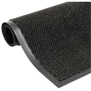 vidaXL Schmutzfangmatte 40 x 60 cm Schwarz