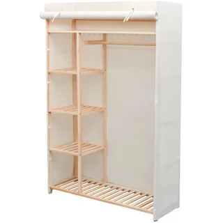 vidaXL Kleiderschrank 110 x 170 x 40 cm Weiß