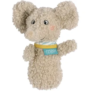 Fehn Mini-Rassel Elefant Grau