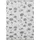 80 x 210 cm blüte dekor/weiß