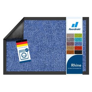 Floordirekt Schmutzfangmatte Rhine, 200 x 200cm, blau