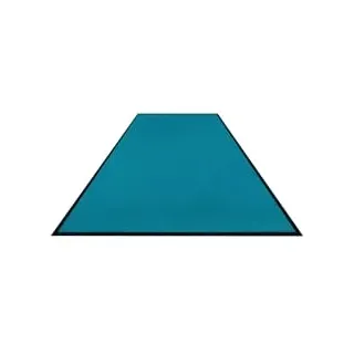 Schmutzfangmatte Colorstar, seeblau, waschbar, glatter Rücken 7460150200150-C21 , Maße (B x T): 150 x 200 cm