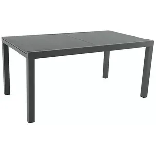 Sunfun Maja Gartentisch  (L x B x H: 160 x 90 x 74 cm, Anthrazit, Ausziehbar)