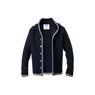 Liebling Herren Jacken blau Lammwolle unifarben, blau, NOS