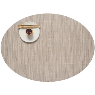 Chilewich, Tischset, Bamboo Tischset oval OAT (49.50 x 36 cm)