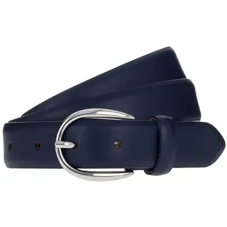 Vanzetti Damengürtel Leder 30mm blau 95