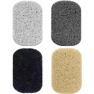4 PCS Luffa Seifenablage, Seifenablage Waschbecken, Dusche, Seifenhalter