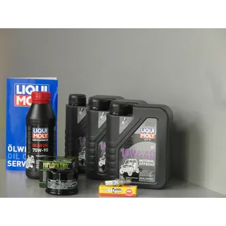 KYMCO Wartungs - Set ATV/Quad MXU 550 4x4 /2x4, Inspektion - Oelfilter, Kerze