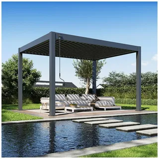 Weide Deluxe Plus Pergola 3 x 4 m Anthrazit