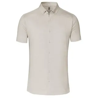 DESOTO Kurzarmhemd beige|braun XXL