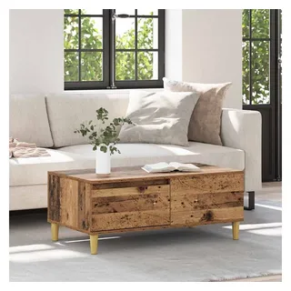 vidaXL Couchtisch Altholz Braun 90 x 50 x 35 cm