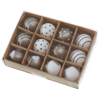 BOLTZE 12 stück Durchmesser 3 cm Weihnachtskugeln Party Kugeln Weihnachtsbaum Dekoration hängen Ornament Weihnachten Home Party Decor neujahrsgeschenk
