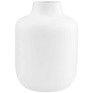 BUTLERS Kugelvase BELLE BLANC Vase Höhe 20 cm weiß