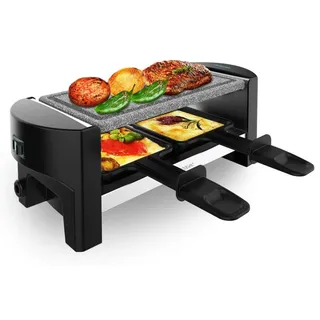 Cecotec Cheese&Grill 3200 Pocket AllStone, 2 Person(en), Edelstahl, 3 Zone(n), Schwarz, Rechteckig, 200 x 100 mm - Schwarz