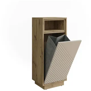 Vicco Wäscheschrank Beatrice 38 x 93 cm Cashmere/Artisan-Eiche