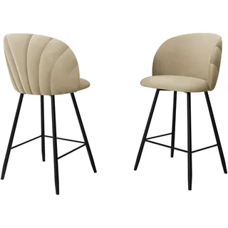 Mirjan24 Barhocker K99 H 51 x 105 x 51 cm Beige