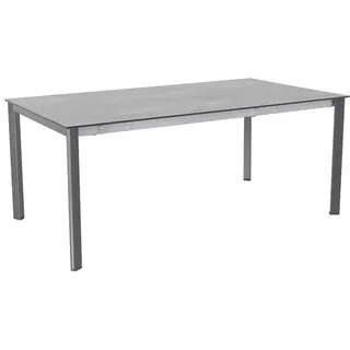 Royal Garden Alutapo Ausziehtisch Aluminium/HPL
