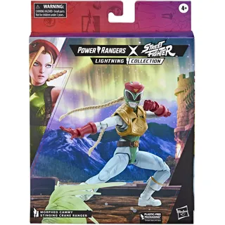 Lightning Collection Power Rangers X Street Fighter Morphed Cammy Stinging Crane Ranger Actionfigur