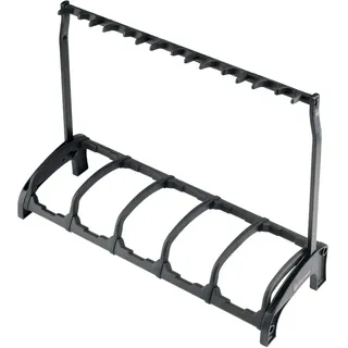 K&M 17515 5-fach Gitarrenständer Guardian 5 Schwarz