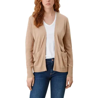 s.Oliver Damen 120.11.899.17.150.2112223 Jacke langarm, Sand Melange, 46 EU - 46