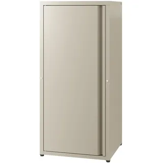 [en.casa] Burlöv Aktenschrank 40 x 35 x 88 cm braun