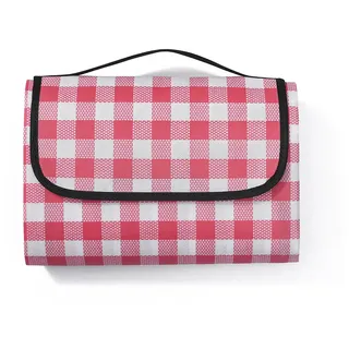 Wasserdichte Picknickdecke/strandmatte 200 X 200 Cm, Leichte Und Waschbare Karierte Picknickdecke Mit Tragegriff, Geeignet Zum Wandern, Reisen, Camping, Für Outdoor-aktivitäten Und Parkbesuche