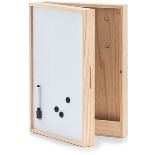HTI-Living Schlüsselkasten, Memoboard, Holz mit Whiteboard