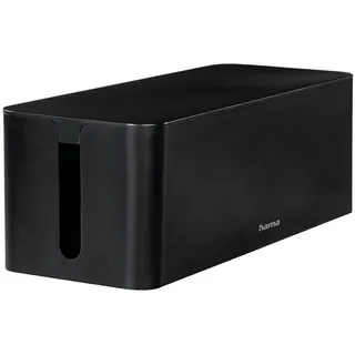 Hama Kabelbox Maxi 40,6 x 15,6 x 13,5 cm 14-tlg. schwarz