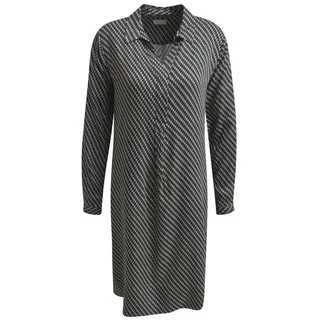 Milano Italy Abendkleid DRESS W COLLAR AND SHORT PLACKET W 38