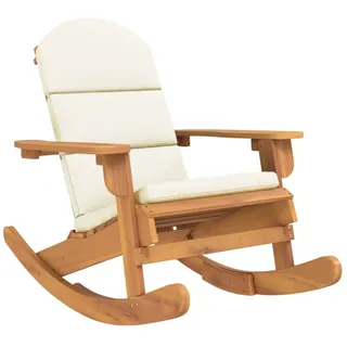 vidaXL Adirondack-Schaukelstuhl 105 x 90 x 36 cm braun