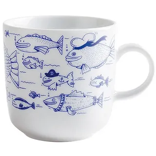 Kahla Ahoi Marie Kaffeebecher 0,30 l Fischschwarm