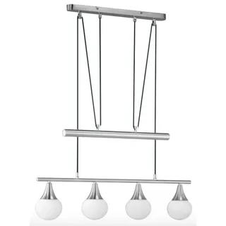 4fl. LED Zug-Pendelleuchte Hängeleuchte Hängelampe höhenverstellbar 10,4W 1040lm