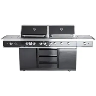 All'Grill Top-Line Außenküche Extrem Light Black