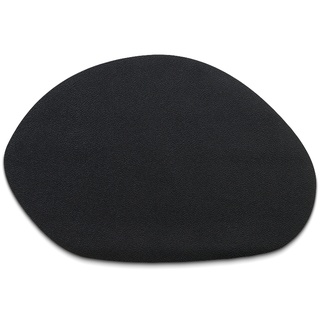Tisch-Set Stone PU-Leder schwarz 45,0x30,0x0,2cm