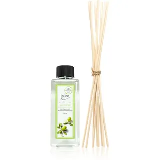 ipuro Essentials Lime Light Ersatzfüllung Aroma Diffuser + Ersatzstäbchen für Aromazerstäuber 200 ml