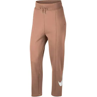 Nike Damen NSW Swsh Hose, Lt Smoke Grey/White/Black/Volt, L, AR2938