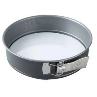 Zenker Springform, Schwarz, Transparent, Metall, Glas, rund, antihaftbeschichtet, Backen, Backformen, Springformen
