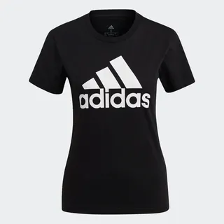 adidas BL T Damen Shirt schwarz/weiß - S