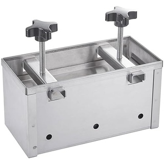 Edelstahl Fleischpresse Form, Schinken Presse Form 304 Edelstahl Fleisch Presse Form, Schinken Presse Form Mit Doppel-Schraube Druckvorrichtung, Hamburger Patty Maker Für Gefüllte, Burger, Slider