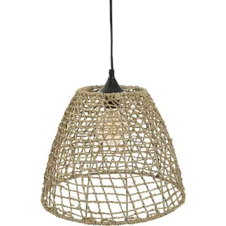 Atmosphera Jada 0-flg. Ø 28,5 cm kegelförmig/beige Rattan