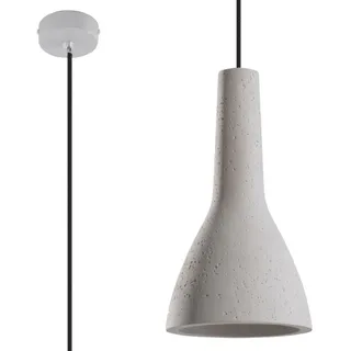 Sollux Empoli 1-flg. 15 W 17 cm rund grau Beton